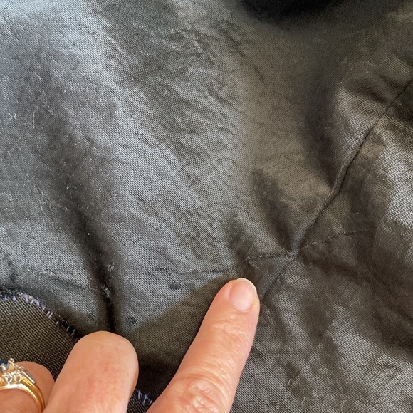 VNTG 1990 NILS Black Satin One Piece Ski Suit Sz 10 - Picture 12 of 15